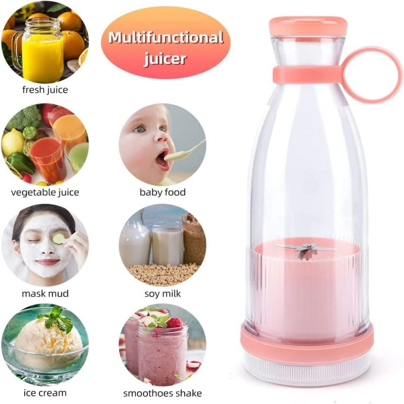 🥤🍊 Portable Juicer Bestseller – Fresh Juice Anytime. USB Rechargeable & Easy Clean ✨