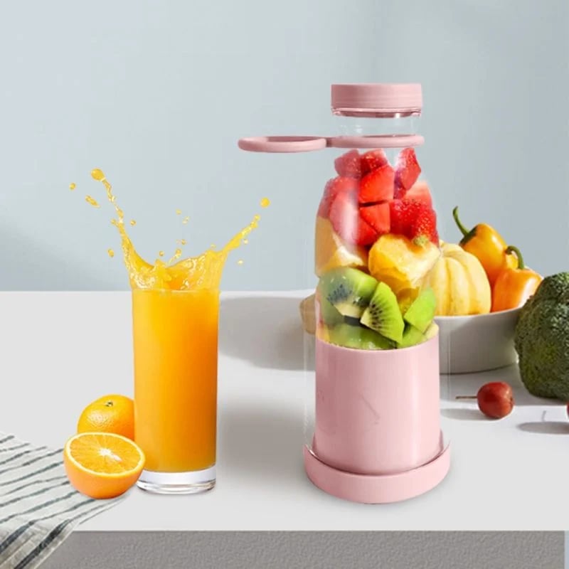 🥤🍊 Portable Juicer Bestseller – Fresh Juice Anytime. USB Rechargeable & Easy Clean ✨