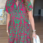 ⏳Time-limited Special⏰Women's Casual Print A-Line Long Dress