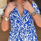 ⏳Time-limited Special⏰Women's Casual Print A-Line Long Dress