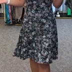 💐2025 New Arrival 50%OFF💖Women's Casual Scoop Neck Floral-Print Dress