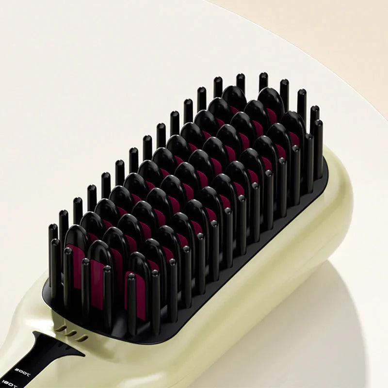Negative Ion Hair Straightener Brush(50% OFF)