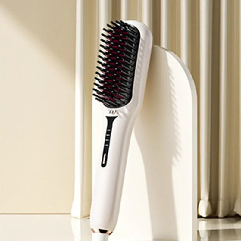 Negative Ion Hair Straightener Brush(50% OFF)