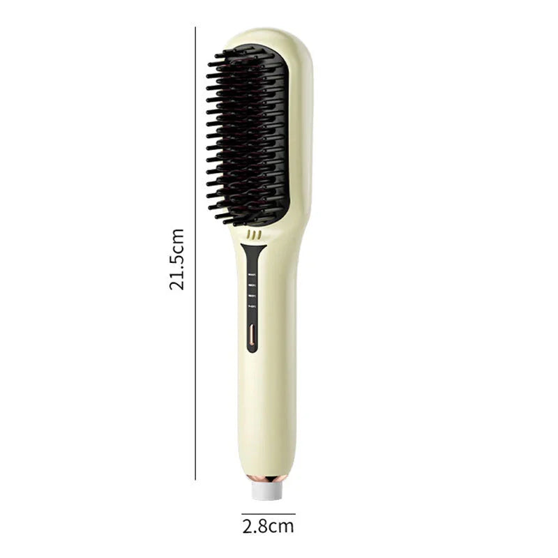 Negative Ion Hair Straightener Brush(50% OFF)