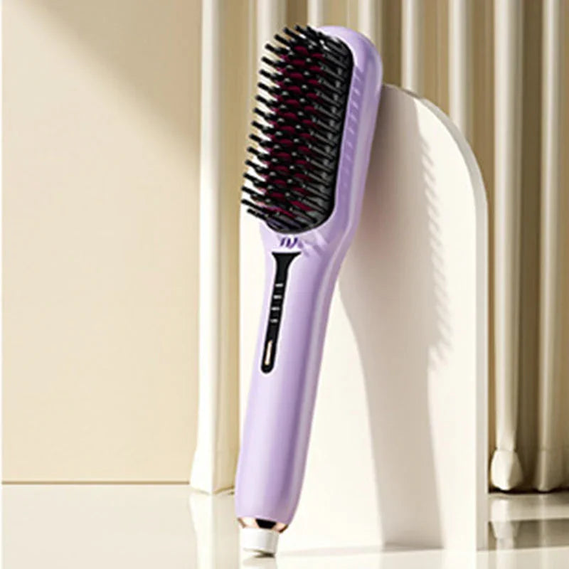 Negative Ion Hair Straightener Brush(50% OFF)