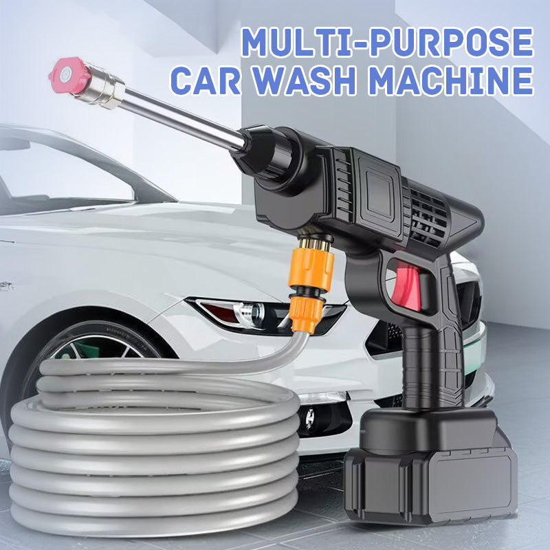 🎁 50% OFF NOW! 💦🚗 Portable High-Pressure Car Washer – 300W Motor. Multi-Purpose Use & Compact Storage Design for Outdoor Cleaning 🔧