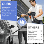 🎁 50% OFF NOW! 💦🚗 Portable High-Pressure Car Washer – 300W Motor. Multi-Purpose Use & Compact Storage Design for Outdoor Cleaning 🔧