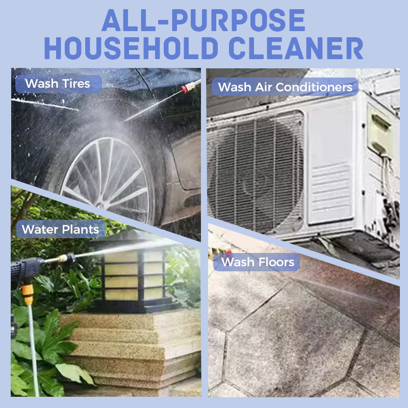 🎁 50% OFF NOW! 💦🚗 Portable High-Pressure Car Washer – 300W Motor. Multi-Purpose Use & Compact Storage Design for Outdoor Cleaning 🔧