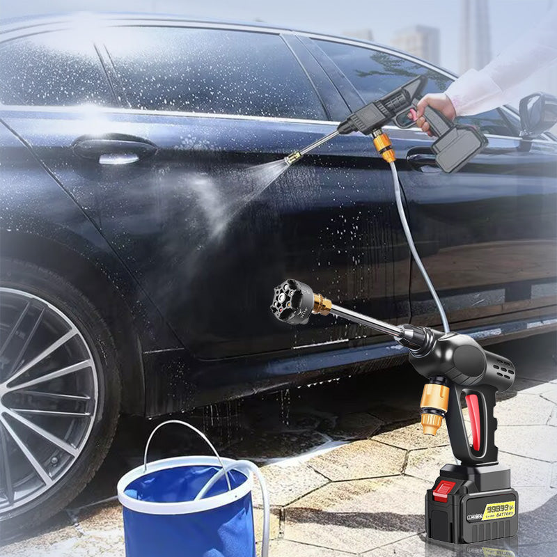 🎁 50% OFF NOW! 💦🚗 Portable High-Pressure Car Washer – 300W Motor. Multi-Purpose Use & Compact Storage Design for Outdoor Cleaning 🔧