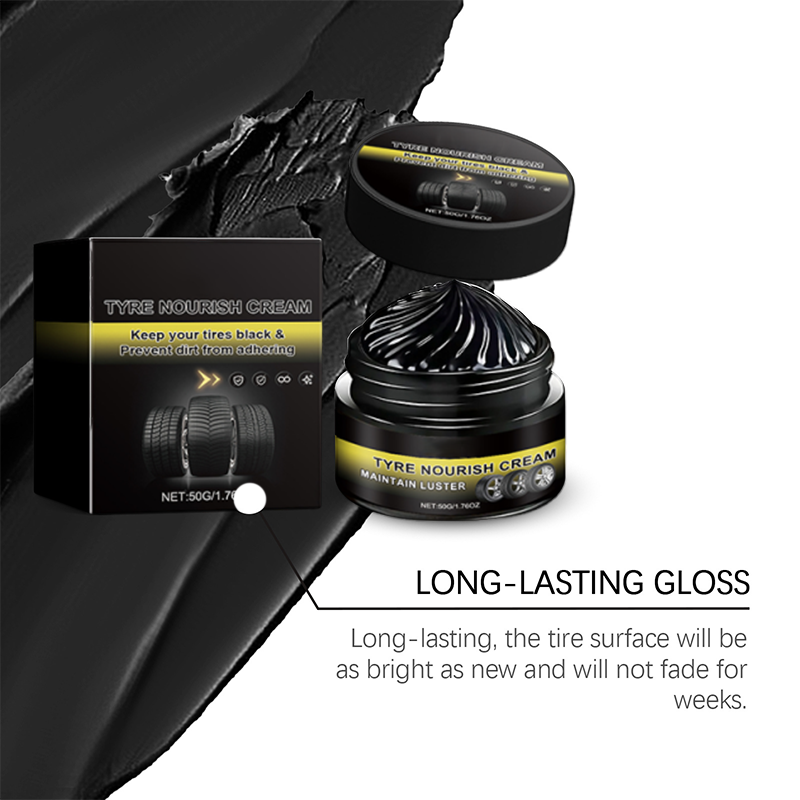 ✨ Tire wax – restores black gloss. blocks UV. repels dirt. Easy & quick!
