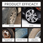 ✨ Tire wax – restores black gloss. blocks UV. repels dirt. Easy & quick!