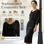 🌟 Limited Time 49% OFF💃Women's Elegant Waist-Cinching Slimming Dress | Elegant Fit & Figure-Flattering Silhouette✨