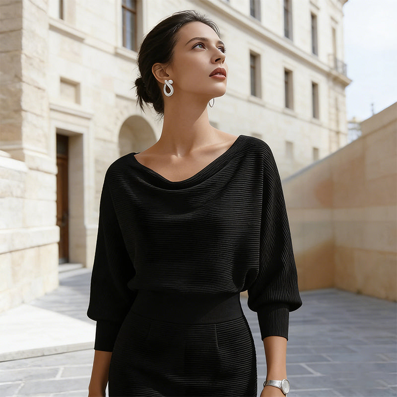 🌟 Limited Time 49% OFF💃Women's Elegant Waist-Cinching Slimming Dress | Elegant Fit & Figure-Flattering Silhouette✨