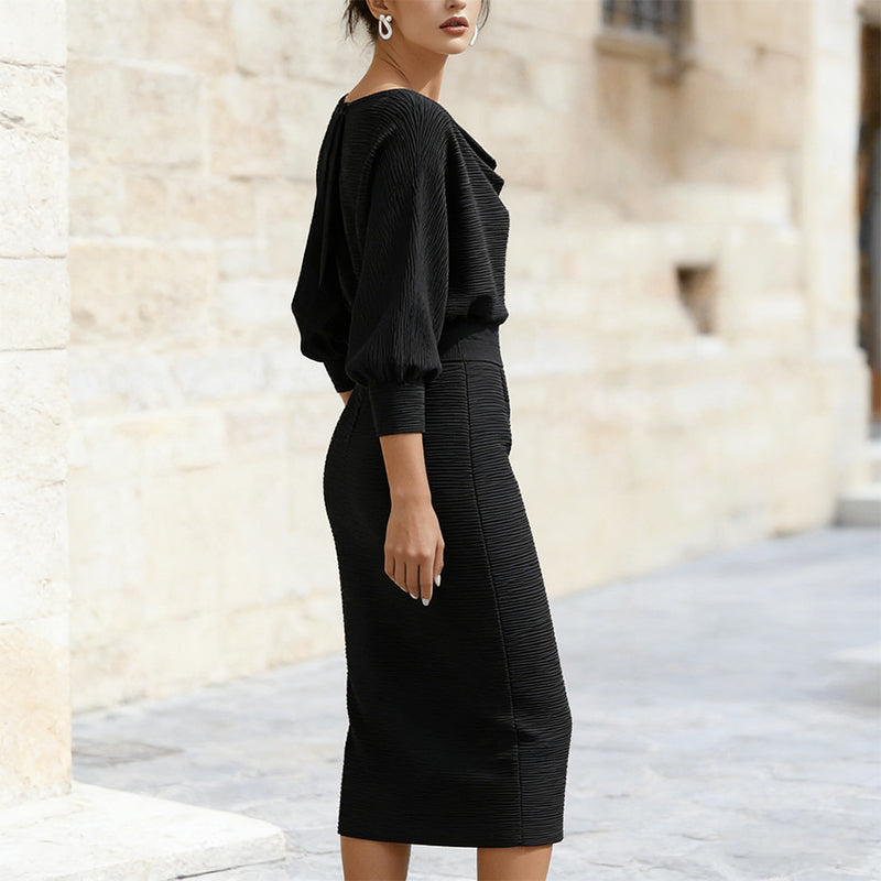 🌟 Limited Time 49% OFF💃Women's Elegant Waist-Cinching Slimming Dress | Elegant Fit & Figure-Flattering Silhouette✨