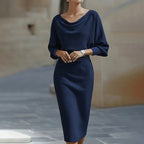 🌟 Limited Time 49% OFF💃Women's Elegant Waist-Cinching Slimming Dress | Elegant Fit & Figure-Flattering Silhouette✨
