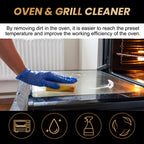 🧼 50% OFF NOW! 🔥 Oven & Grill Cleaning Spray – Powerful Degreaser. Odor Eliminator & Easy Spray 🧽