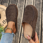 Women's Wide Closed-Toe Mule Slippers