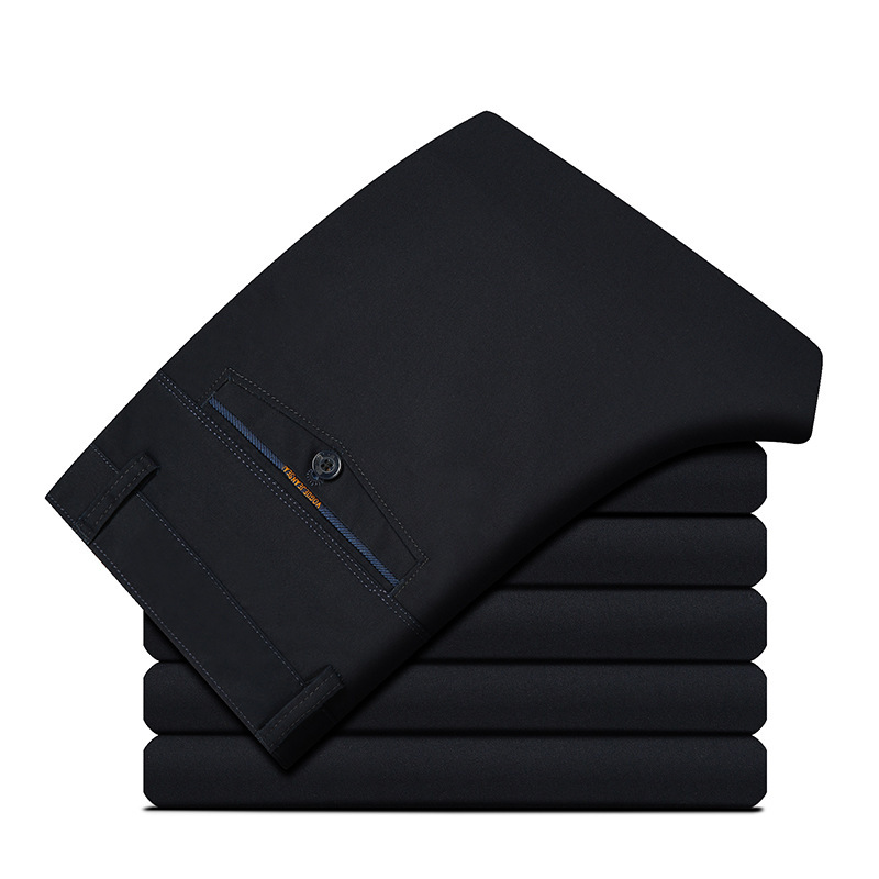 Men's Casual Straight-Fit Pants