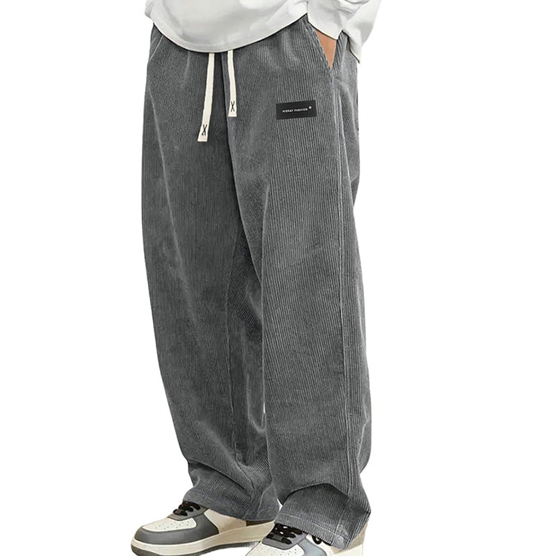 👖Spring New Arrivals 40% Off!🔥Men's Loose-Fit Drawstring Pants with Pockets