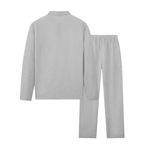 💥 Men's Waffle Knit Sweatshirt & Straight-Leg Pants Set – Cozy. Breathable & Effortlessly Stylish 👕👖