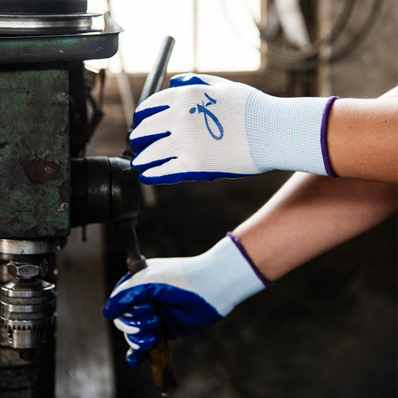 🤝Wear-resistant latex work gloves