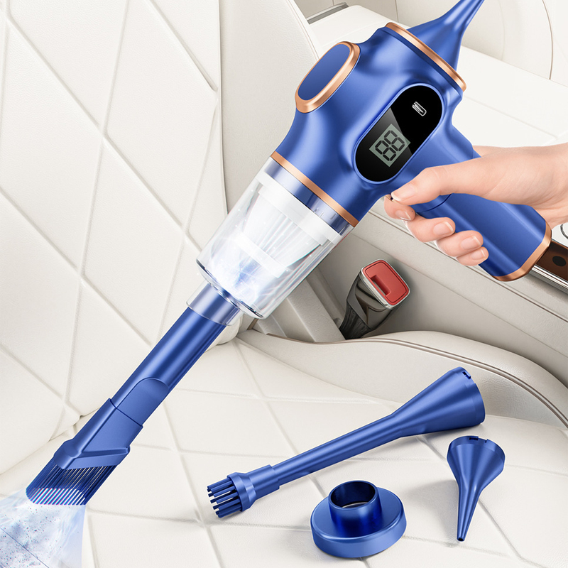 🚗 60% OFF NOW! ✨ 4 in 1 High Power Cordless Car Vacuum Cleaner – Strong Suction. Long Battery Life & Versatile Attachments 🍃