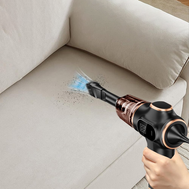 🚗 60% OFF NOW! ✨ 4 in 1 High Power Cordless Car Vacuum Cleaner – Strong Suction. Long Battery Life & Versatile Attachments 🍃