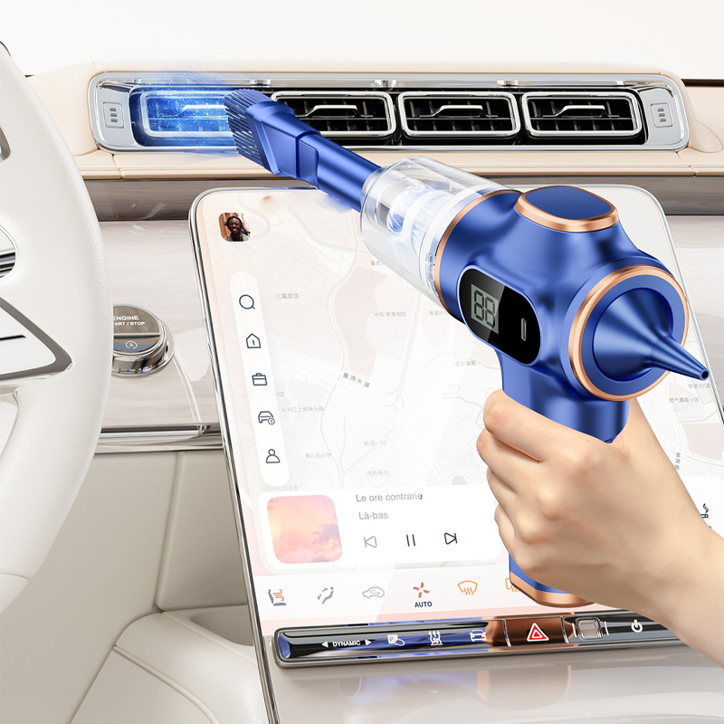 🚗 60% OFF NOW! ✨ 4 in 1 High Power Cordless Car Vacuum Cleaner – Strong Suction. Long Battery Life & Versatile Attachments 🍃