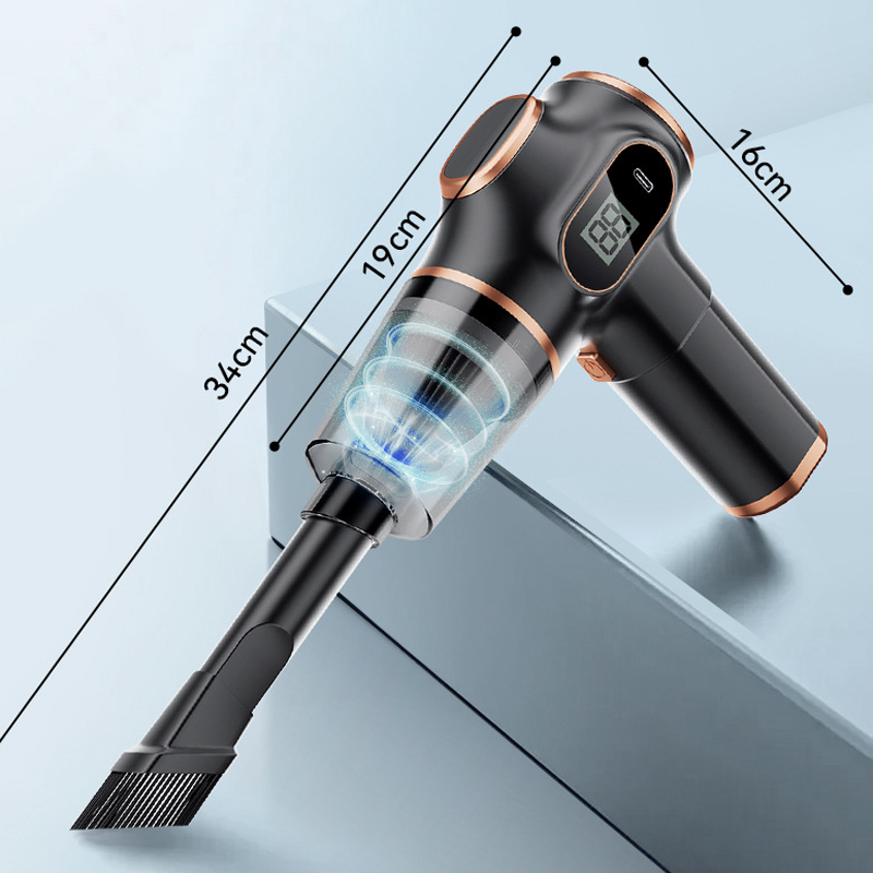 🚗 60% OFF NOW! ✨ 4 in 1 High Power Cordless Car Vacuum Cleaner – Strong Suction. Long Battery Life & Versatile Attachments 🍃