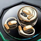 🎁 57% OFF! 🌀 Wireless Open-Ear Headphones – Air Conduction Tech. 72H Playtime & AI Noise-Canceling Calls 🎧✨