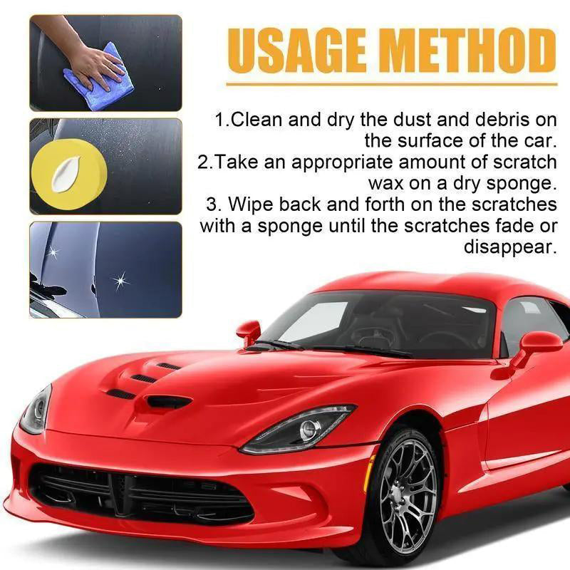 🚗 BUY 2 GET 1 FREE! ✨ Pxcxu Universal Car Scratch Remover Wax – Removes Scratches. Restores Shine & Easy Application 💧