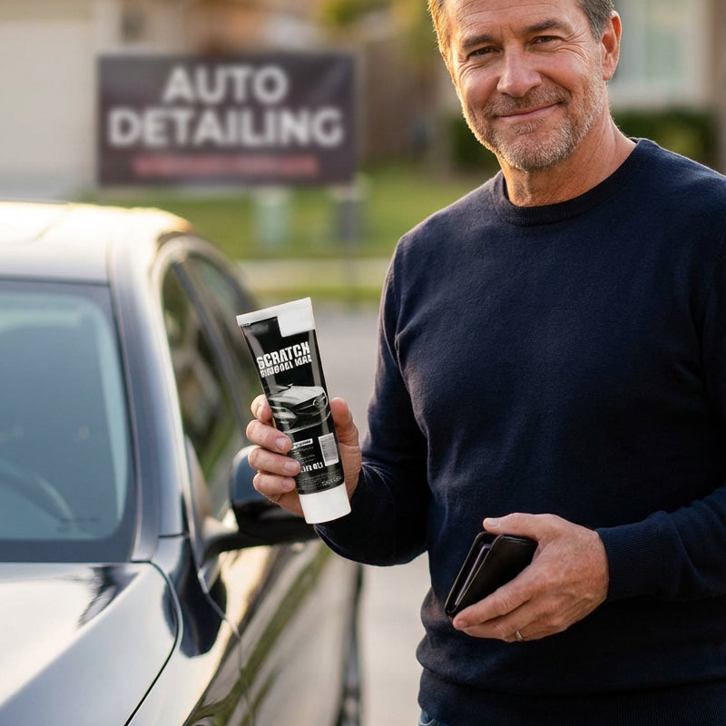 🚗 BUY 2 GET 1 FREE! ✨ Pxcxu Universal Car Scratch Remover Wax – Removes Scratches. Restores Shine & Easy Application 💧