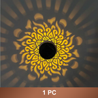 ☀️ Solar Mandala Light for Garden & Patio – 2-in-1 Floor Lamp & Wall Light – Ornamental Light Decoration with Vintage Effect – Rustproof & Durable