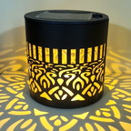 ☀️ Solar Mandala Light for Garden & Patio – 2-in-1 Floor Lamp & Wall Light – Ornamental Light Decoration with Vintage Effect – Rustproof & Durable