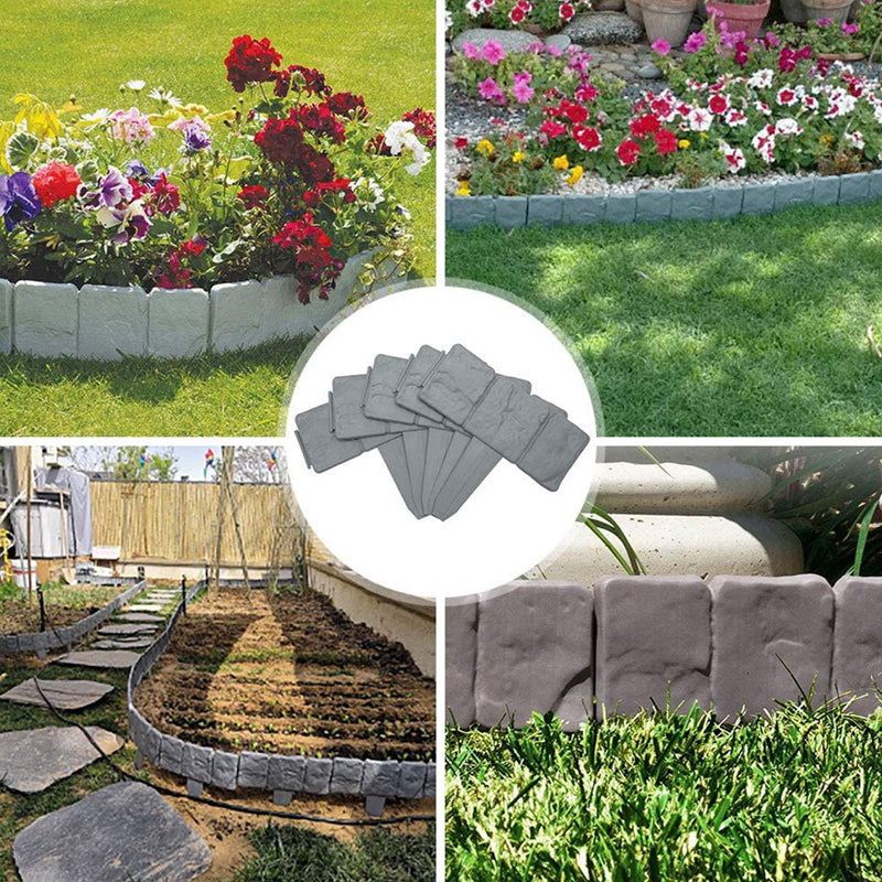 ⏰🔥LIMITED TIME 50% OFF!🔥50K+ SOLD!Looks Real Stone💥Imitation Stone Garden Fence