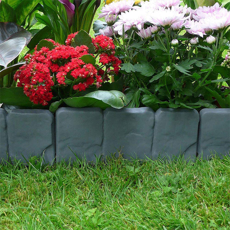 ⏰🔥LIMITED TIME 50% OFF!🔥50K+ SOLD!Looks Real Stone💥Imitation Stone Garden Fence