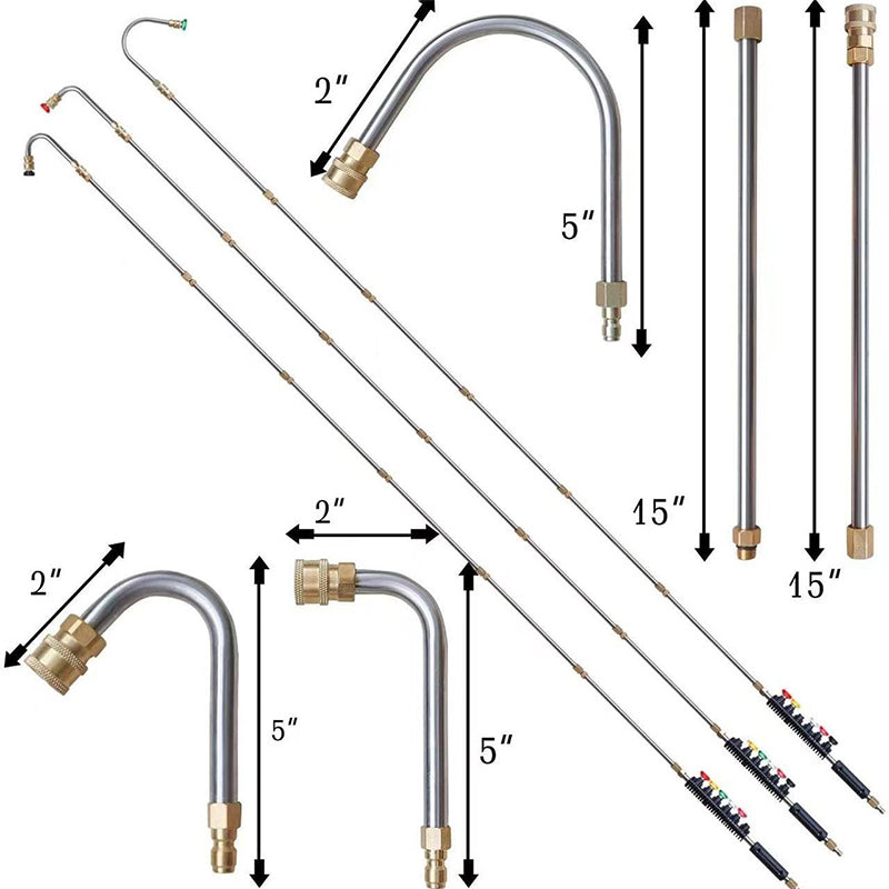 📢📢50% OFF !!!⏰4000 PSI High-Pressure Cleaning Wand Set