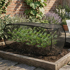 💎 -50% ON FOLDABLE POP-UP PLANT MESH COVER! 💎 Triple-Action Insect. Cold & Sun Protection for Your Garden ✨