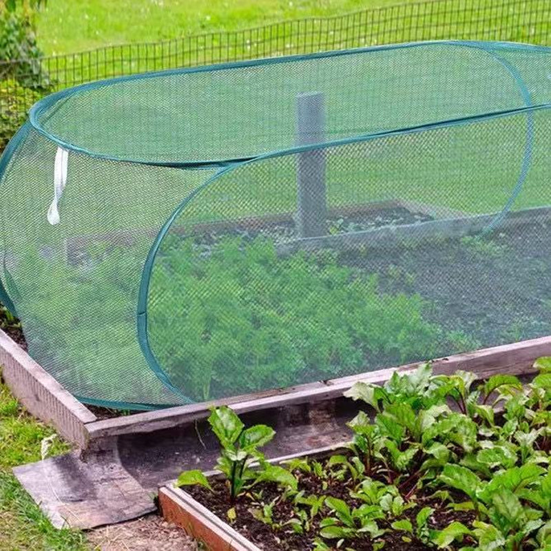 💎 -50% ON FOLDABLE POP-UP PLANT MESH COVER! 💎 Triple-Action Insect. Cold & Sun Protection for Your Garden ✨