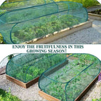 💎 -50% ON FOLDABLE POP-UP PLANT MESH COVER! 💎 Triple-Action Insect. Cold & Sun Protection for Your Garden ✨