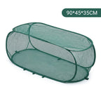 💎 -50% ON FOLDABLE POP-UP PLANT MESH COVER! 💎 Triple-Action Insect. Cold & Sun Protection for Your Garden ✨