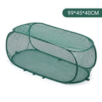 💎 -50% ON FOLDABLE POP-UP PLANT MESH COVER! 💎 Triple-Action Insect. Cold & Sun Protection for Your Garden ✨