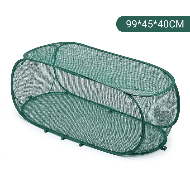 💎 -50% ON FOLDABLE POP-UP PLANT MESH COVER! 💎 Triple-Action Insect. Cold & Sun Protection for Your Garden ✨