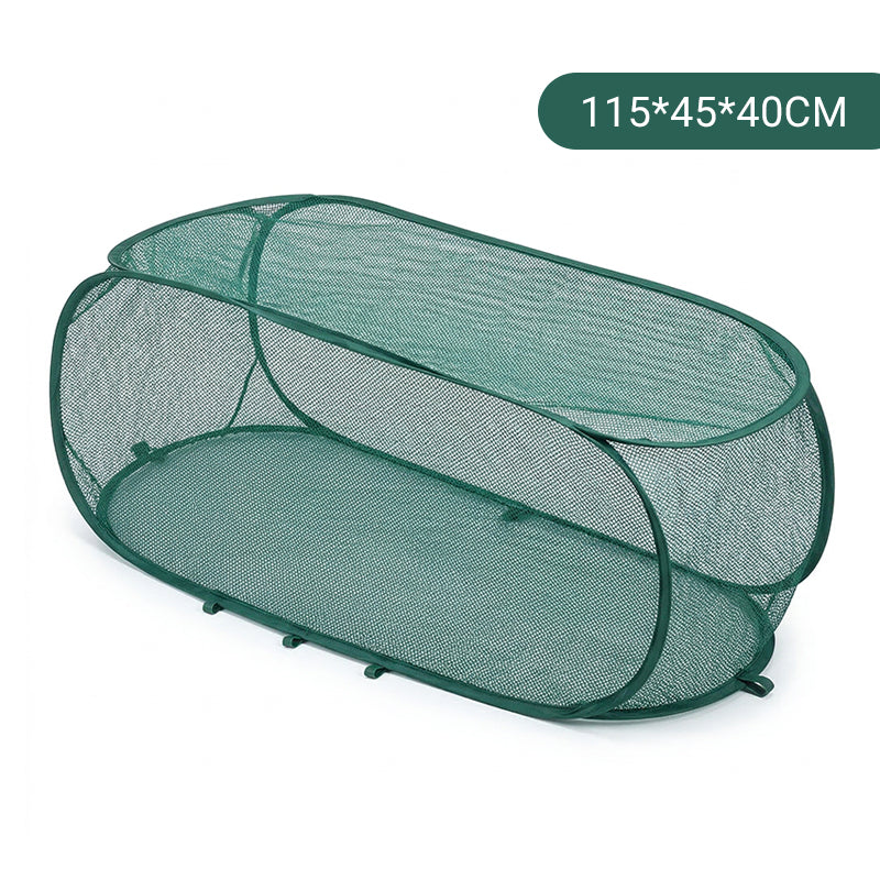 💎 -50% ON FOLDABLE POP-UP PLANT MESH COVER! 💎 Triple-Action Insect. Cold & Sun Protection for Your Garden ✨