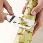 🥕 BUY 1 GET 1 FREE! 🎁 Multi-functional Kitchen Peeler – Sharp Stainless Steel Blade. Ergonomic Handle & Swiveling Dual-Action ✨