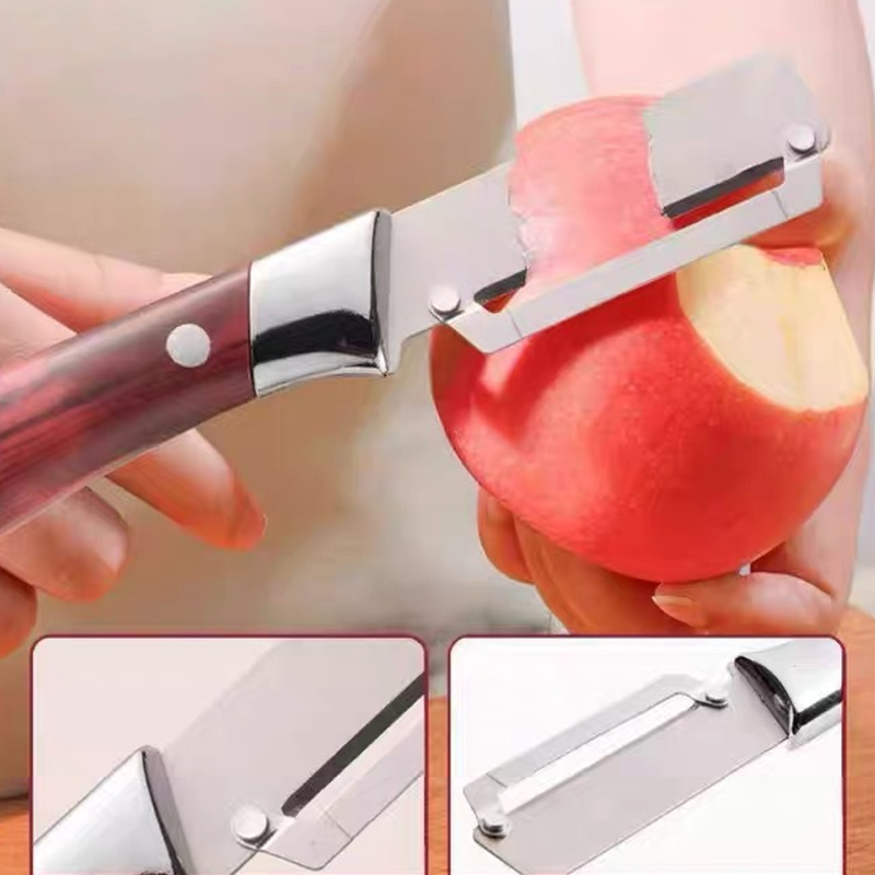 🥕 BUY 1 GET 1 FREE! 🎁 Multi-functional Kitchen Peeler – Sharp Stainless Steel Blade. Ergonomic Handle & Swiveling Dual-Action ✨
