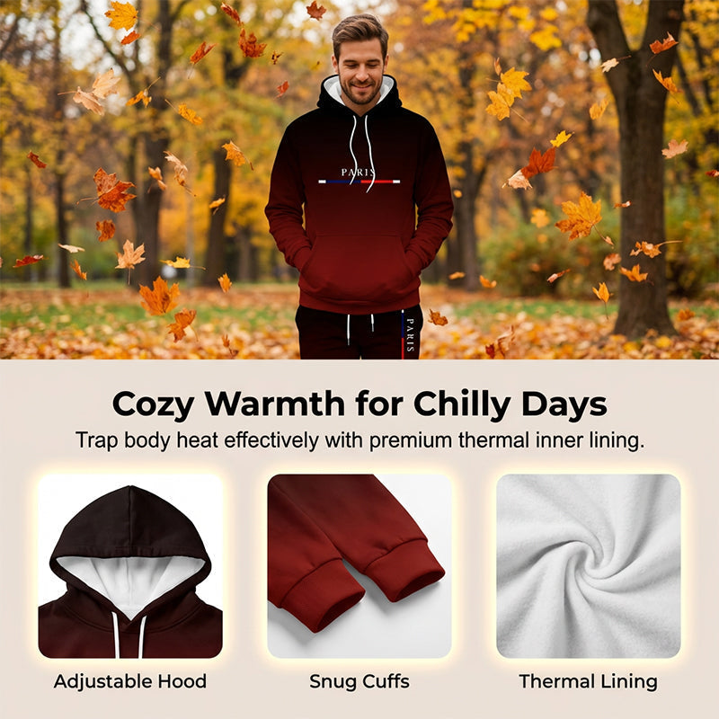 🎁New Arrival 50% OFF💥Men's Gradient Tracksuit Set - Hoodie and Sweatpants