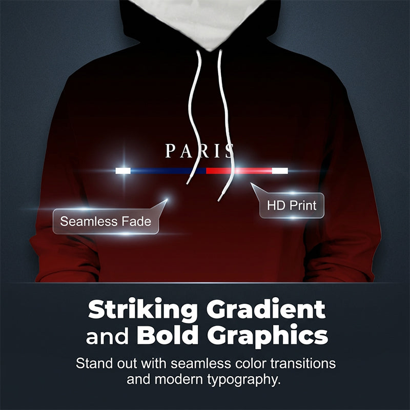 🎁New Arrival 50% OFF💥Men's Gradient Tracksuit Set - Hoodie and Sweatpants