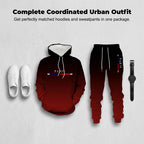 🎁New Arrival 50% OFF💥Men's Gradient Tracksuit Set - Hoodie and Sweatpants