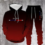 🎁New Arrival 50% OFF💥Men's Gradient Tracksuit Set - Hoodie and Sweatpants